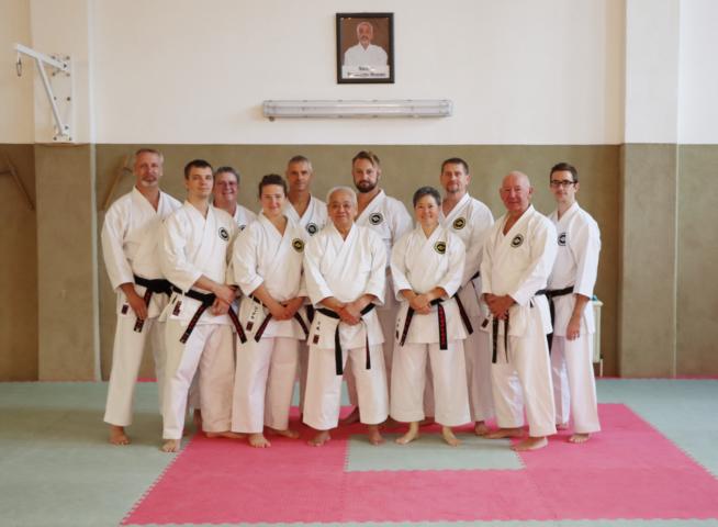 RBKD Schwarzgurte mit Shihan Oshiro