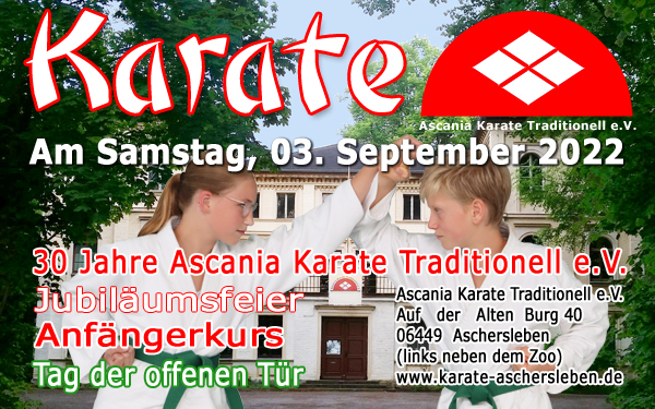 Karate Anfängerkurs 2022 in Aschersleben