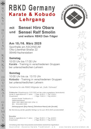 RBKD Sommercamp mit Sensei Hiro Obara